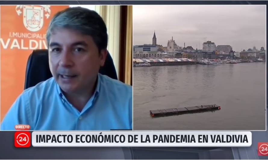 Alcalde Sabat: "Casi no tenemos turismo en la comuna de Valdivia"