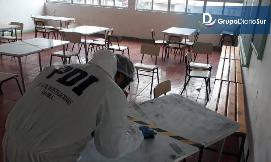 Investigan robo en centro educacional de adultos de Valdivia
