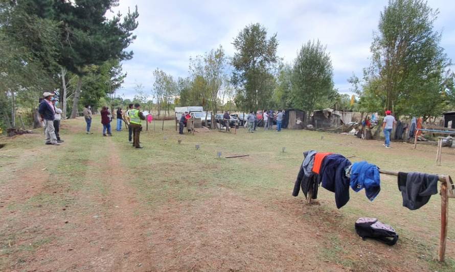 12 detenidos por torneo de rayuela en plena pandemia