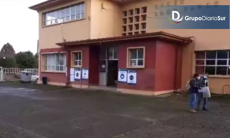 Baja afluencia de votantes en primera jornada de elecciones en Lago Ranco
