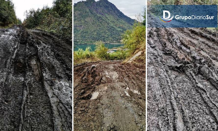 Vecinos de Illahuapi desesperados por mal estado del camino  