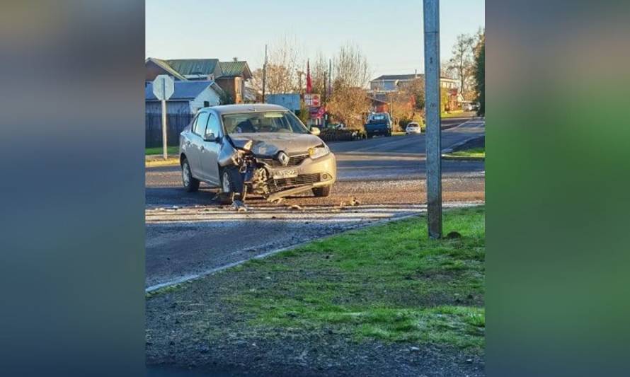 Informan sobre colisión vehicular en cruce Ignao