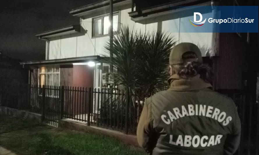 Labocar investiga millonario robo a vivienda en Valdivia