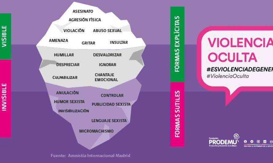 Prodemu lidera campaña “Violencia oculta de género”