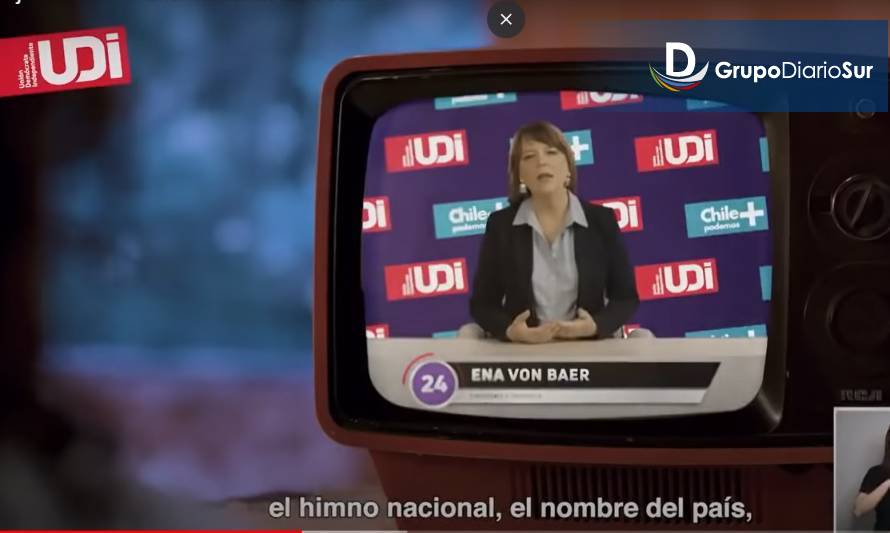 Ena Von Baer fue acusada de difundir "mentiras descaradas" en su franja electoral 