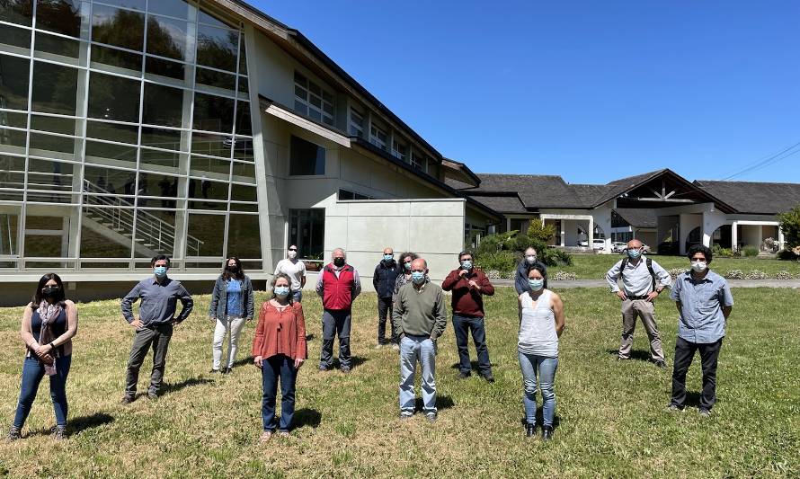 Investigadores del Área Nacional de Producción Animal del INIA se reunieron en Osorno