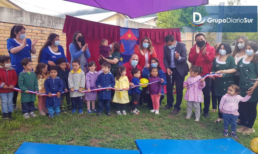 Se inaugura jardín infantil “Rincón del Paraíso” en Lago Ranco