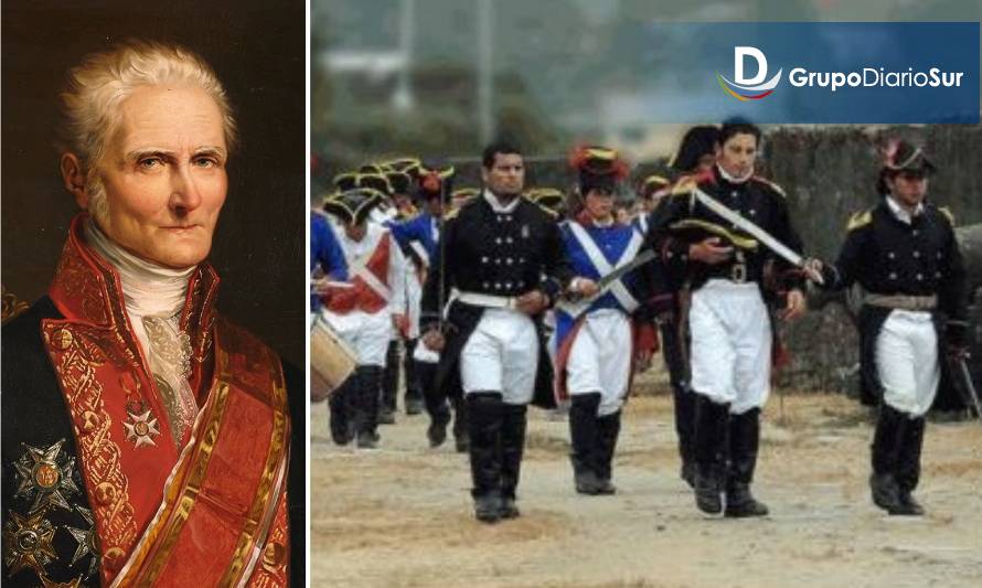 El general Joaquín de la Pezuela. Los valdivianos y chilotes defendieron al rey en Perú y Bolivia y los castreños incluso se quedaron 9 años más en el norte antes de volver a la isla.