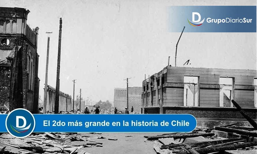 Este lunes se cumplieron 112 años del gran incendio de Valdivia