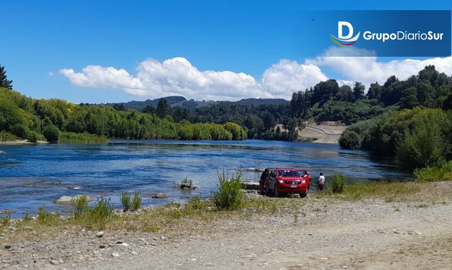 Adulto mayor fue arrastrado por las aguas del río San Pedro en Los Lagos