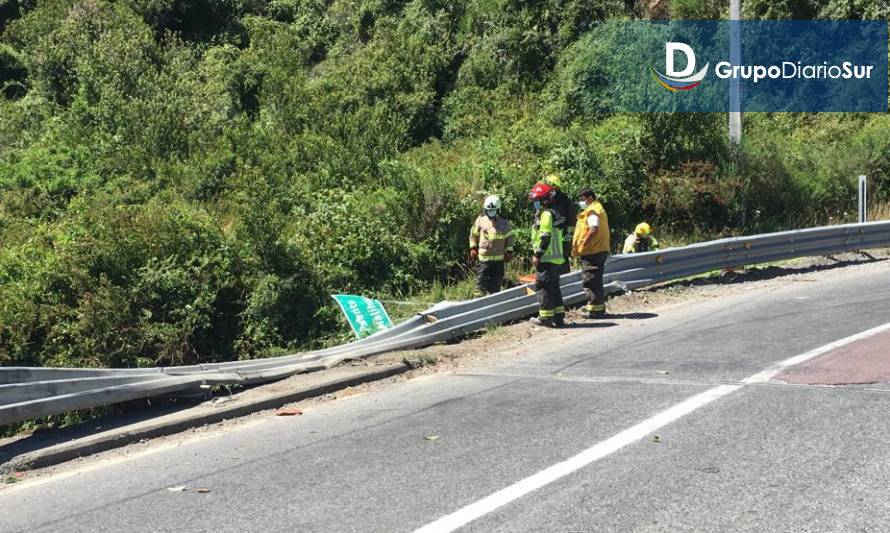 Los Lagos: Identifican a víctimas de accidente en puente Malihue