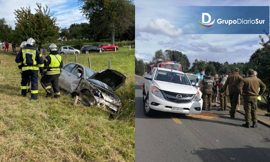 Accidente vehicular originó violenta riña en sector rural de Río Bueno