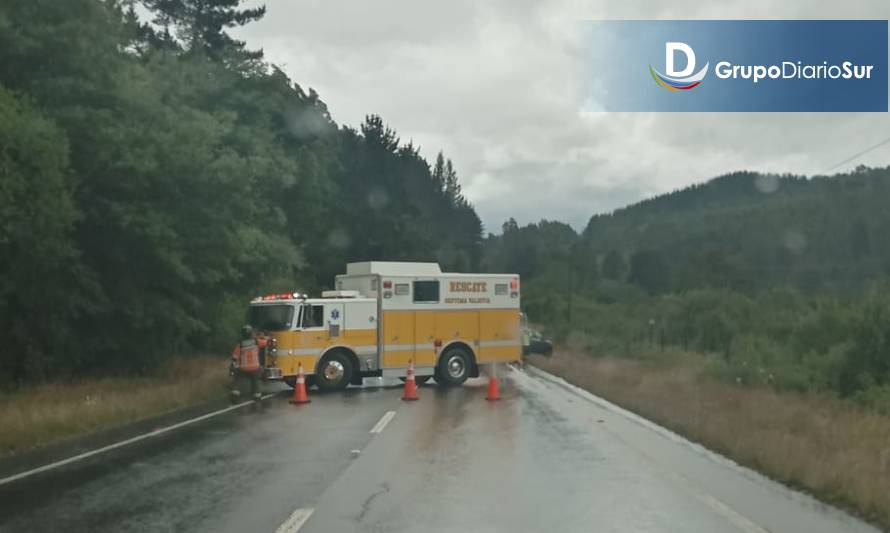 Fin de semana comenzó con dos accidentes en el sector Cuesta El Cero