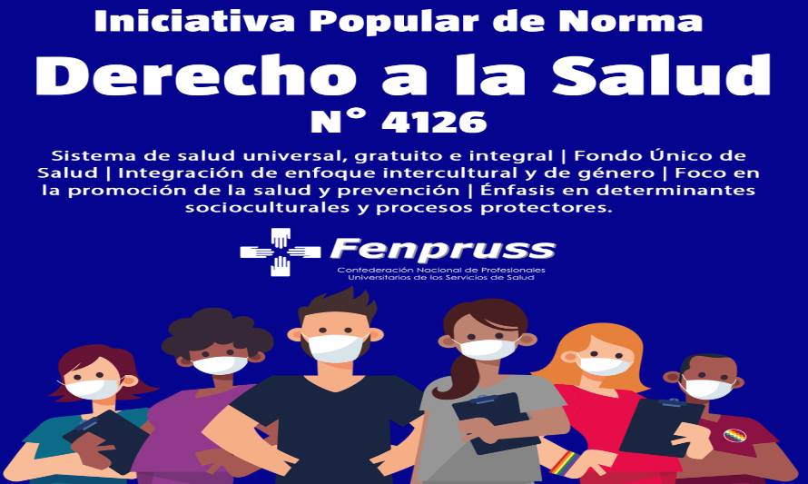 Derecho a la Salud: invitan a apoyar
iniciativa popular presentada por Fenpruss

