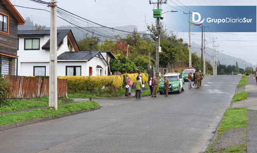 Investigan robo con violencia en Lago Ranco