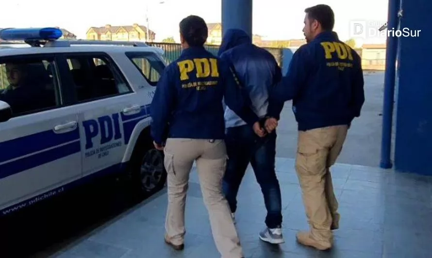 PDI detiene a un hombre que era buscado por cinco órdenes de detención pendientes