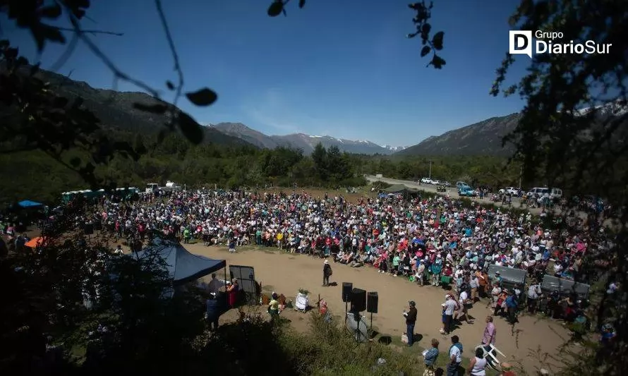 Multitudinaria peregrinación a la Virgen de las Nieves en Bariloche