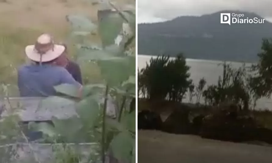 Denuncian que vecino bloqueó acceso a playa en lago Maihue