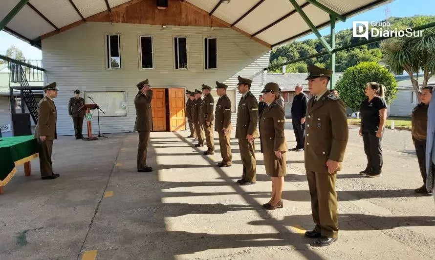 Realizaron ceremonia de cambio de mando en la Esfocar de Valdivia