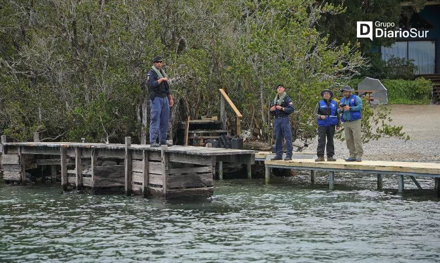 Encontraron más de 40 cañerías de captación irregular de agua en el lago Ranco