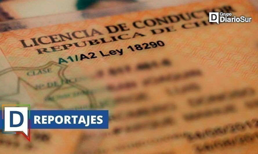 Licencias de conducir: tiempos de espera superan los cuatro meses en comunas
de Los Ríos
