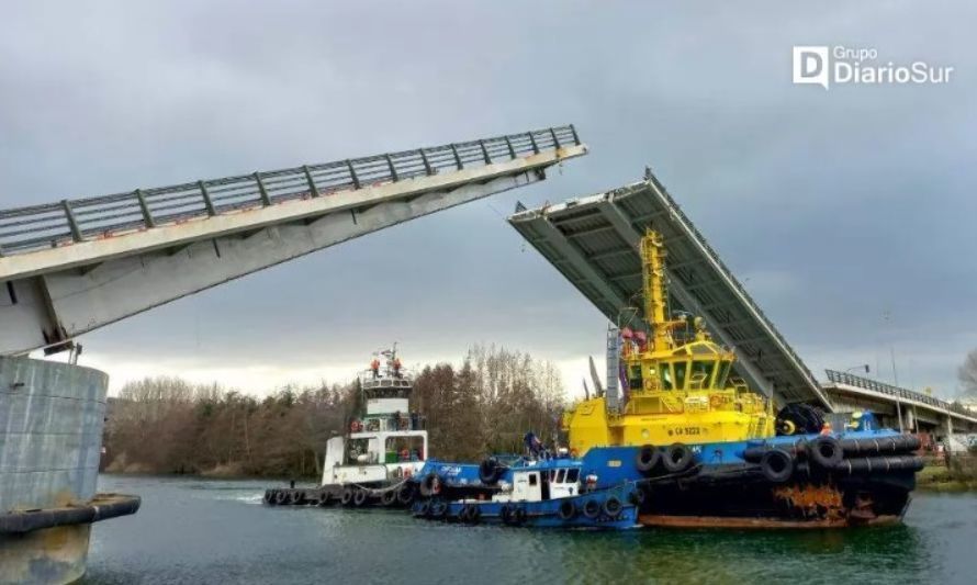 Comienza la etapa final de reparación del puente Cau Cau