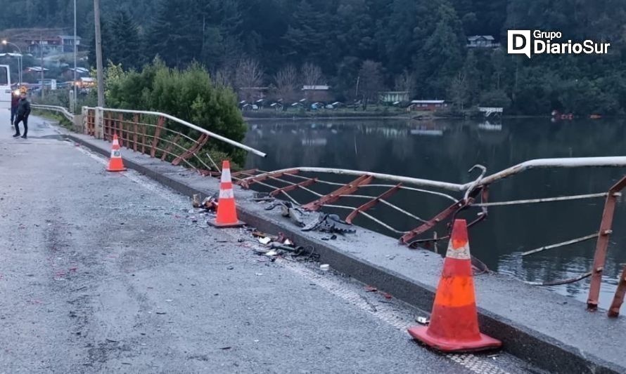 Arreglan Puente Cutipay camino a Niebla tras dos meses de espera