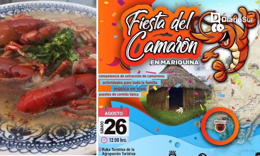 Mariquina celebra la primera Fiesta del Camarón