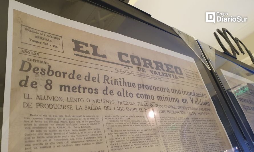 Exponen la mirada de El Correo de Valdivia sobre el "Riñihuazo" de 1960