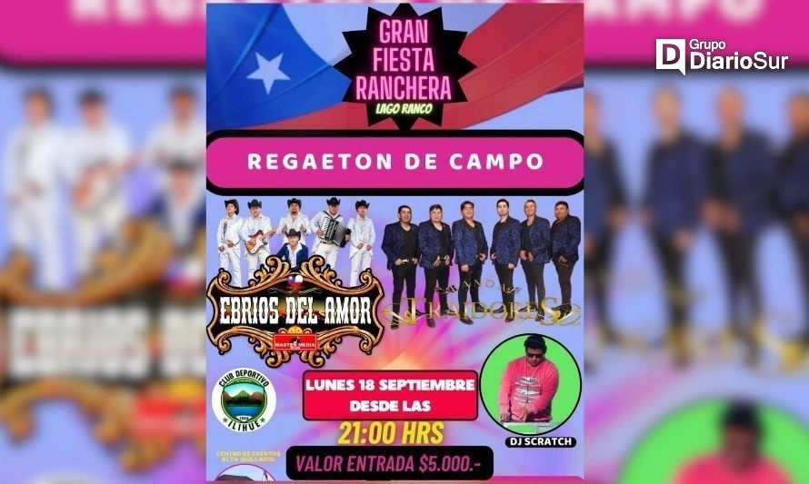 Deportivo Ilihue invita a zapatear de lo lindo en Lago Ranco