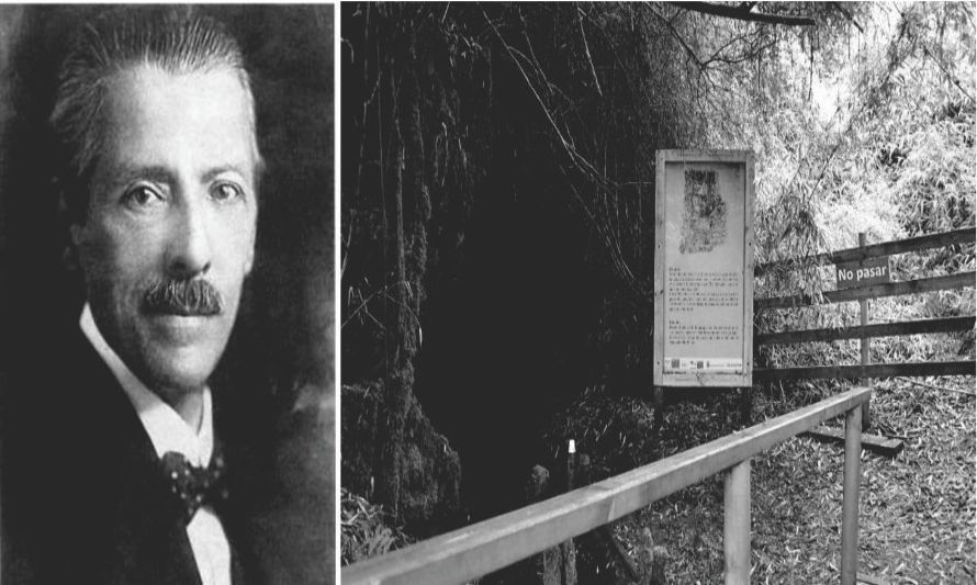 Elías Rosselot le puso su nombre al Río Claro al haberlo descubierto. La fuente de agua de La Junta, una divinidad natural convertida hoy en sector de visitantes (Fotos Grupo NLDA y el autor)