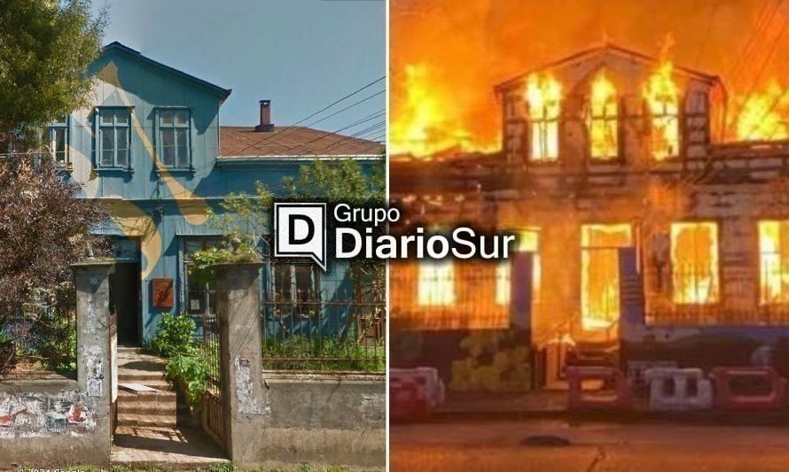 Incendio de casona 787 sumó nueva pérdida patrimonial para Valdivia