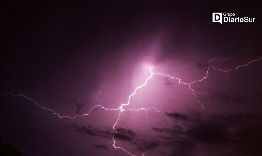Se declara Alerta Temprana Preventiva para la Región de Los Ríos por tormentas eléctricas 