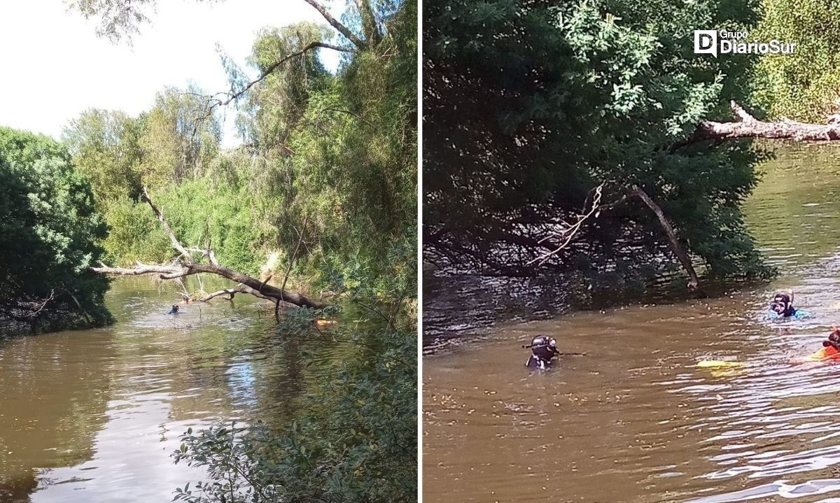 Buzos encuentran restos presuntamente humanos en río de Reumén