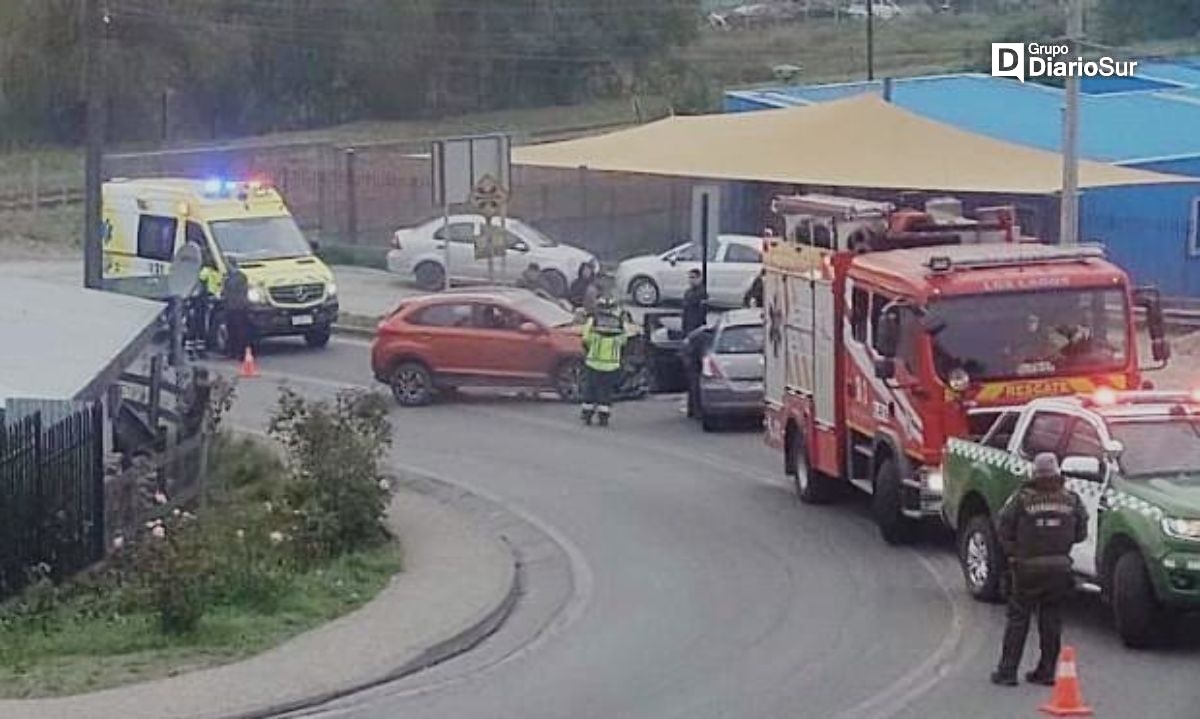 Accidente vehicular deja un lesionado en Los Lagos