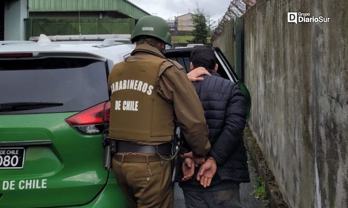 Tres detenidos por sustracción de madera en San José de la Mariquina