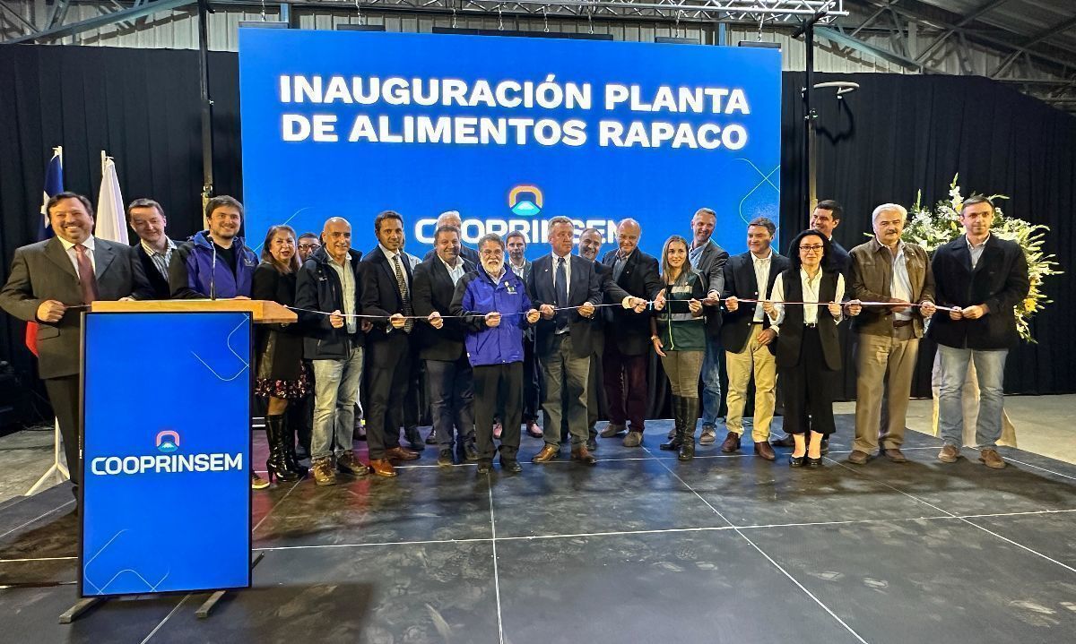 Cooprinsem inaugura moderna planta de alimentos en Rapaco