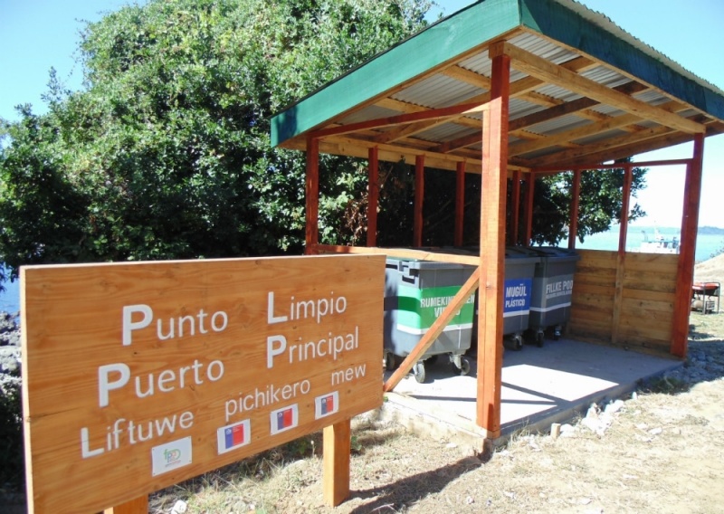 En Isla Huapi se lanzó  proyecto que busca manejar los residuos y recuperar espacios