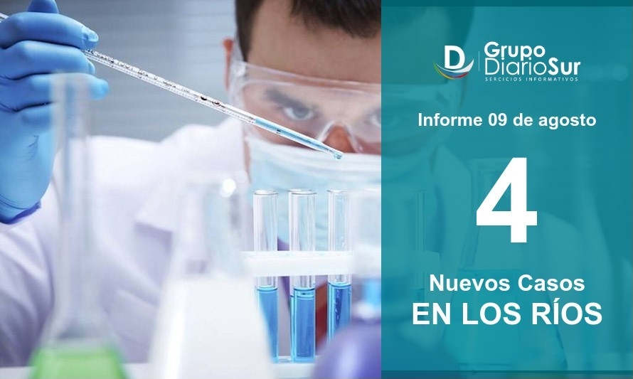 Los Ríos vuelve a bajar cifra de contagios este domingo: 4