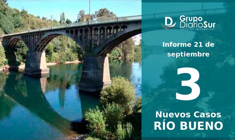 3 nuevos casos decovid-19 en Río Bueno  