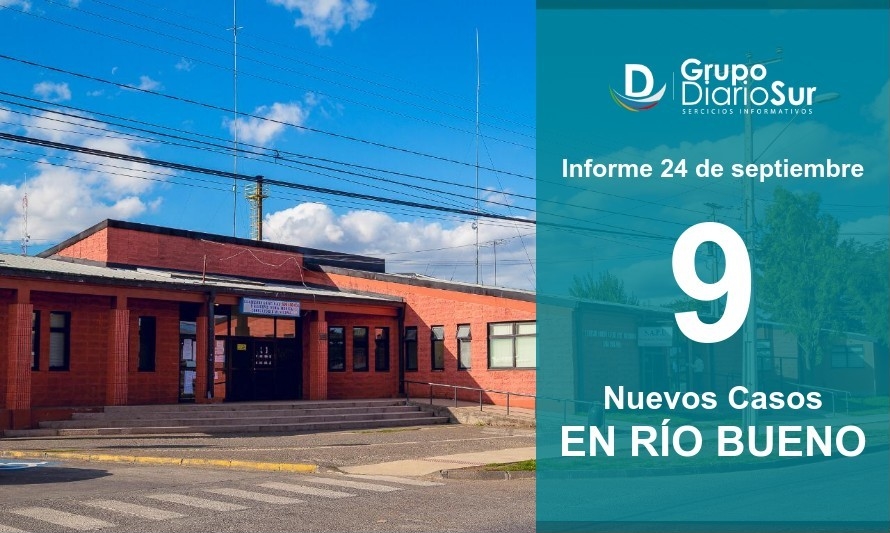 Río Bueno alcanza este jueves su más alta cifra de contagios diarios