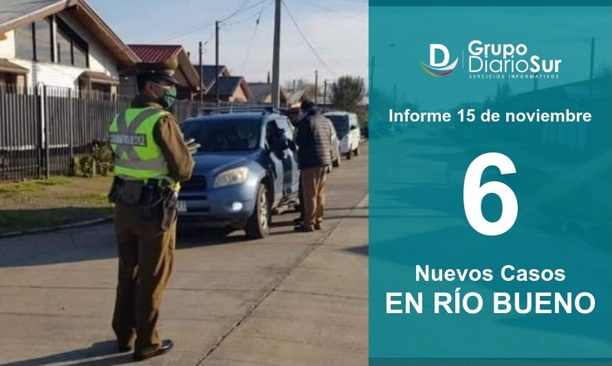 Río Bueno reporta 6 contagios este domingo