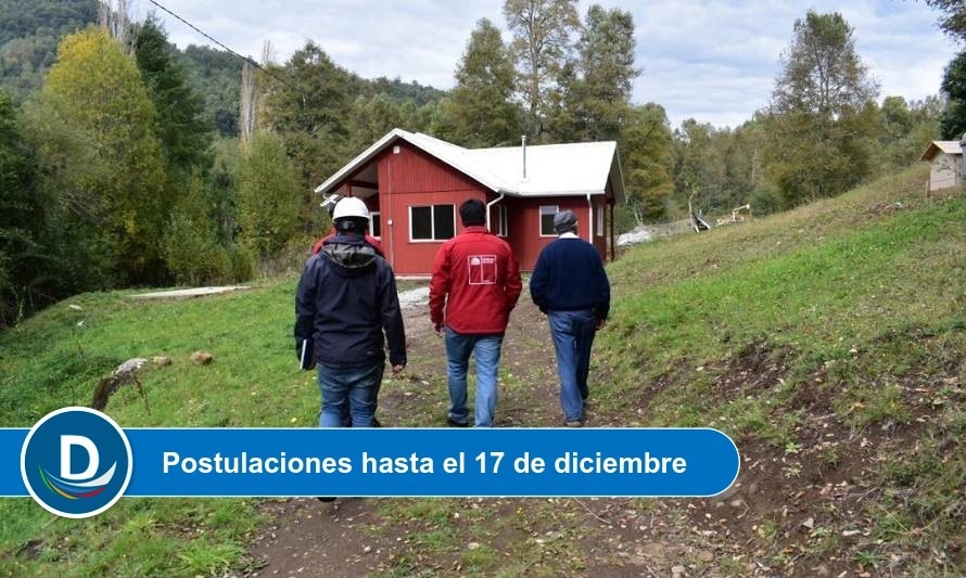 Abierto llamado de subsidio de Habitabilidad Rural