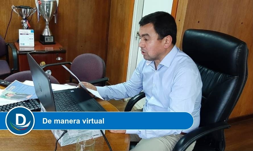 Lago Ranco: Alcalde Meza rindió este miércoles su Cuenta Pública 2020