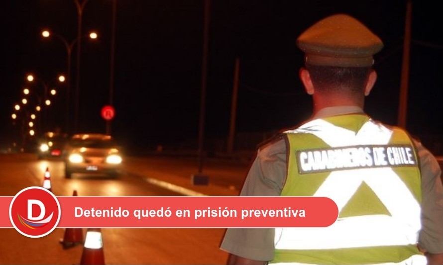 Controles de toque de queda sirvieron para detener a sujeto con orden de aprehensión 