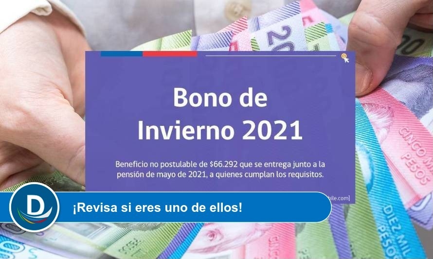 Más de 38 mil pensionados serán beneficiados con Bono de Invierno en Los Ríos
