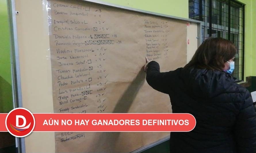 Primeros cómputos en Los Ríos: Ramona Reyes y Pedro Muñoz lideran votación para constituyentes