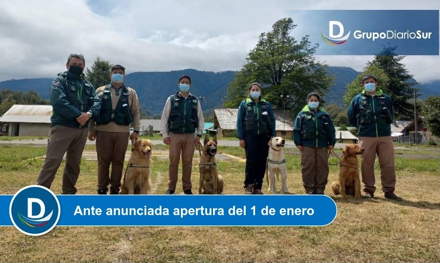 SAG forma nuevos guías caninos para reforzar inspección en Cardenal Samoré