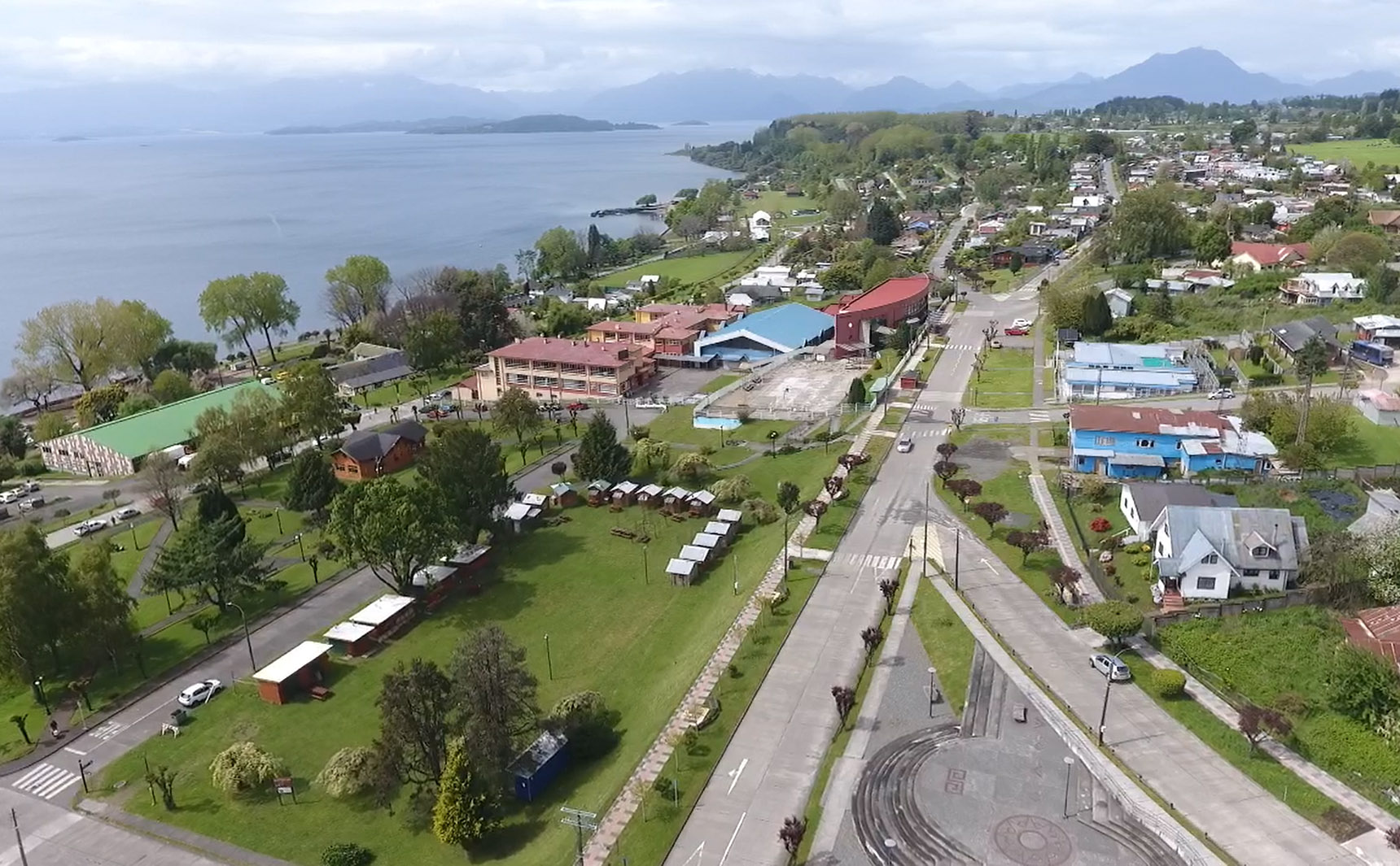 Panorámica de Lago Ranco. Créditos: Diario Sur.