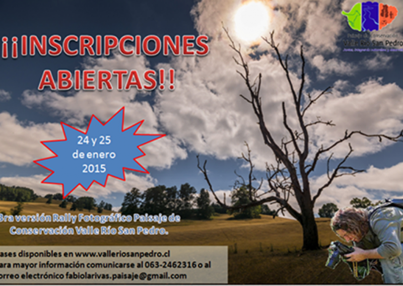 Invitan a Tercera versión del Rally Fotográfico por el Valle del Río San Pedro